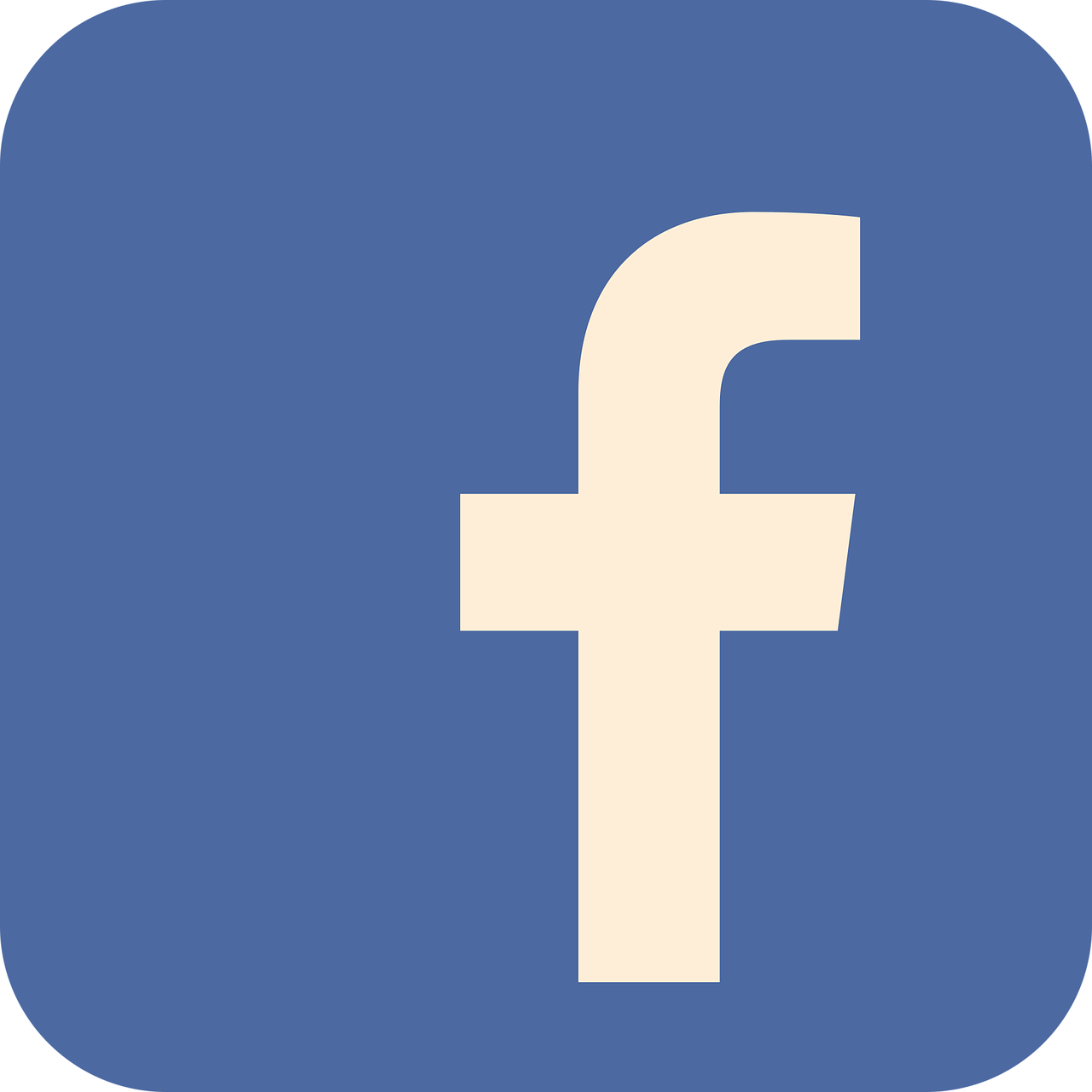 facebook, flat, flat icon